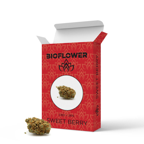 Bioflower Sweet berry 26% formato distributore