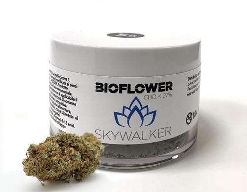 Bioflower Skywalker 27% cbd barattolo