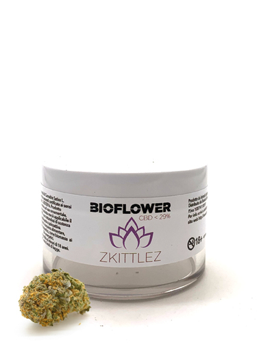 Bioflower Zkittles 29% cbd barattolo