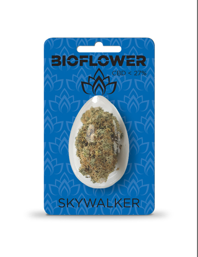 Bioflower Skywalker 27% cbd ovetto